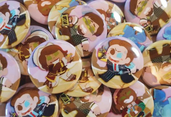 Tales from the Borderlands Buttons