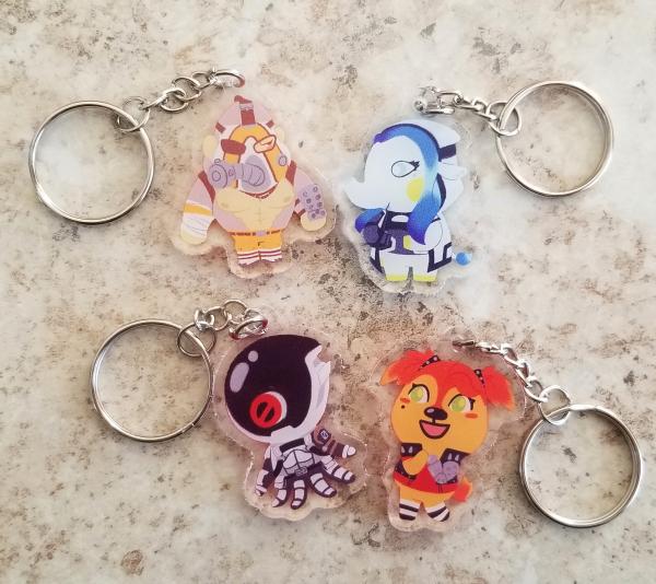 Borderlands x Animal Crossing Charms picture