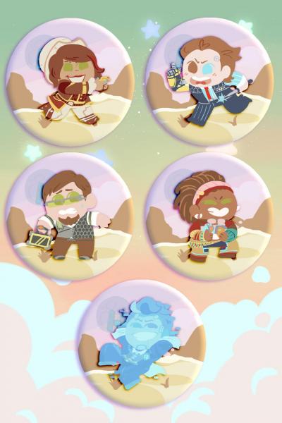 Tales from the Borderlands Buttons picture