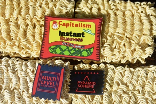 Instant Business Enamel Pin Set Limited Edition 50 picture