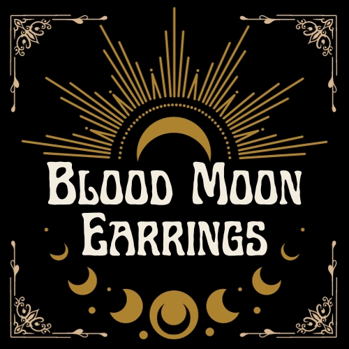 Blood Moon Earrings