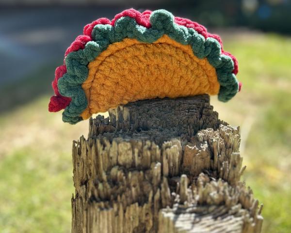 Crochet Amigurumi Taco Plush picture