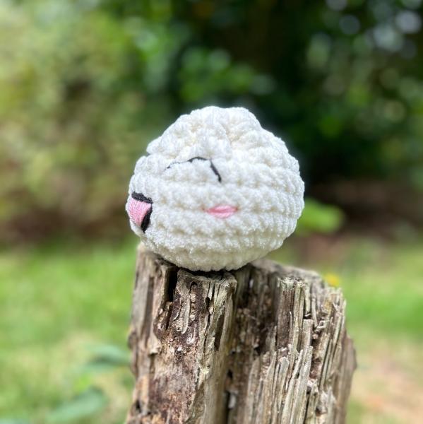 Crochet Amigurumi Happy Steam Bun Plush picture