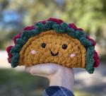 Crochet Amigurumi Taco Plush