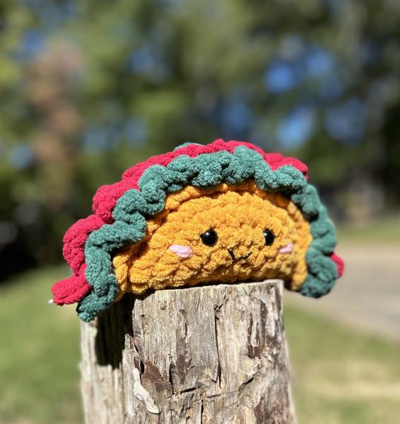 Crochet Amigurumi Taco Plush picture