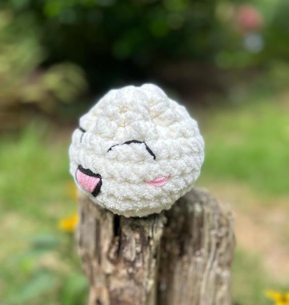 Crochet Amigurumi Happy Steam Bun Plush picture