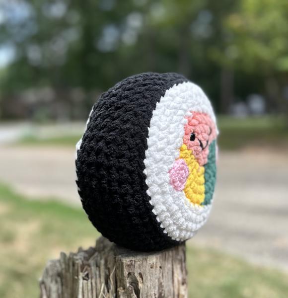 Crochet Amigurumi Giant Sushi Roll picture