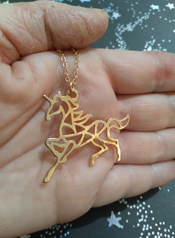 Constellation Unicorn Necklace picture