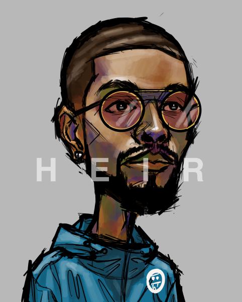 Heir Porter Art - via Katcher Management