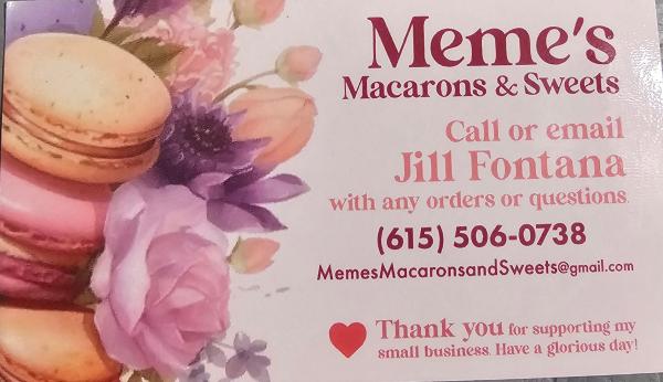 Memes Macarons & Sweets