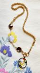 Confetti Coin Necklace In Sunshine Gold