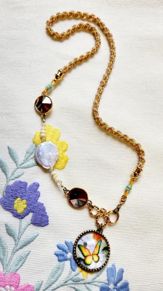 Confetti Coin Necklace In Sunshine Gold