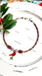 Holiday Songbird Necklace: The Cardinal