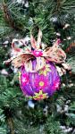 Flirty Flower Power Christmas Ornament