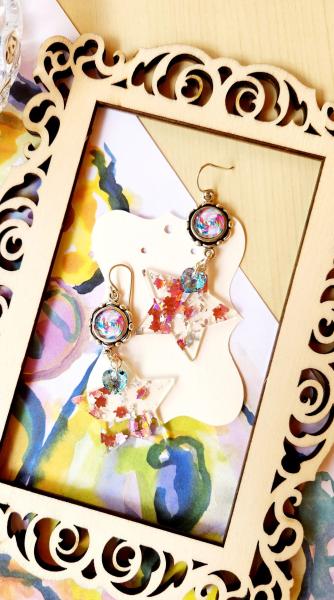 Starry Heart Earrings