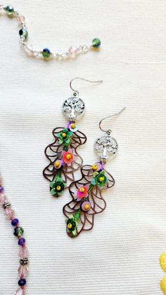 Blossoming In The Pines Earring Pair 2