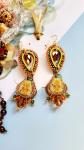 Pear Brandy Earrings