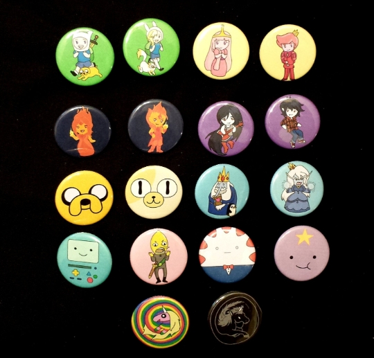 Adventure Time Button Set (20) picture