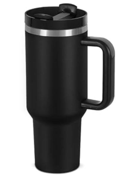 5 Star Essentials 40 oz Tumbler with Handle - Ultimate Stainless Steel, Vacuum Insulated for All-Day Refreshment picture