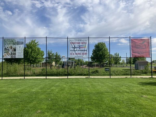 Tomaso Sports Park Ball Diamond Banner ("Monster" 9'x9') picture