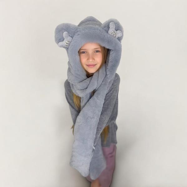 Grey Plush Bear picture