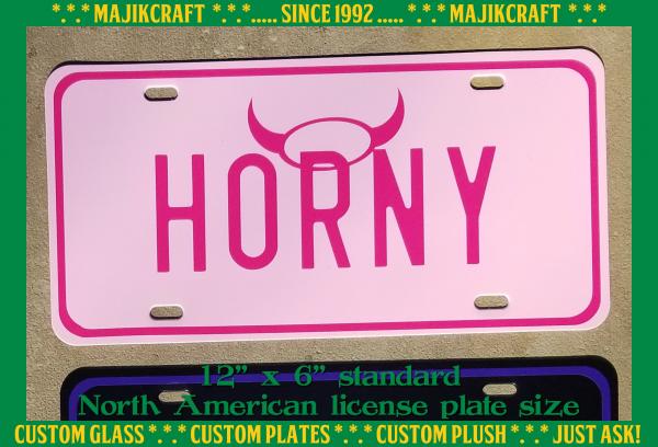 Your Name Here License Plate (Light Pink) picture