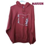 Official Bratwurst Festival Maroon Hoodie