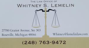 Law Office of Whitney S. Lemelin, P.C.