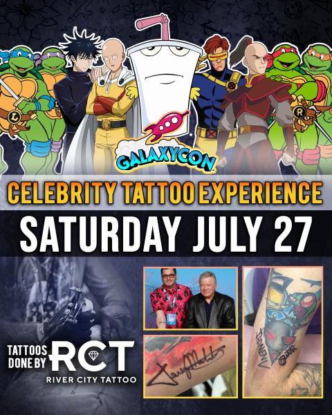 GalaxyCon Raleigh Fandom Tattoo Packages picture