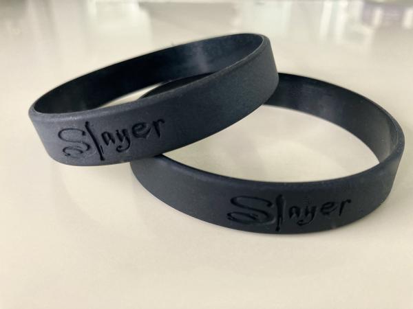 Silicone SLAYER Wristband