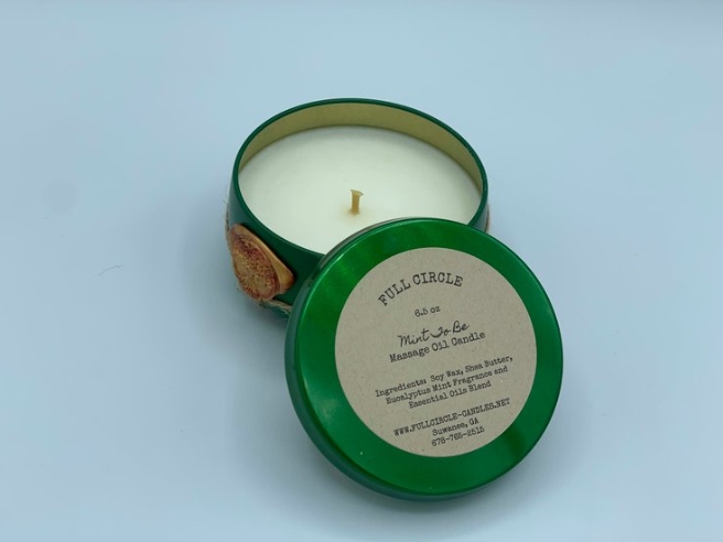 Mint to Be Massage Candle picture