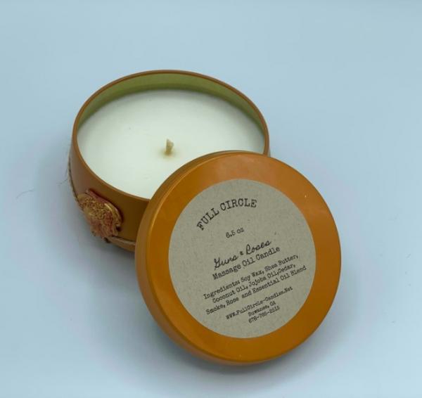 Guns & Roses Massage Candle picture