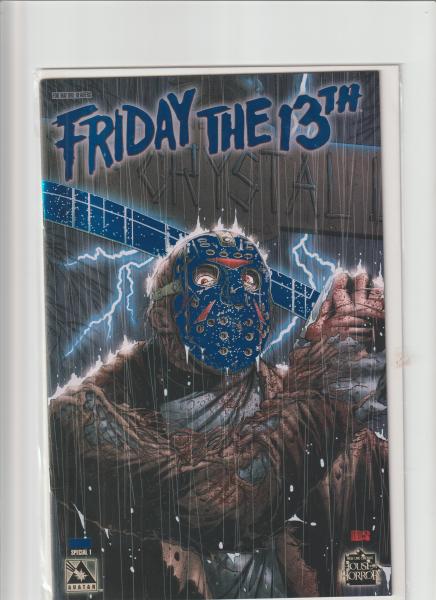 friday the 13th #1 special royal blue foil