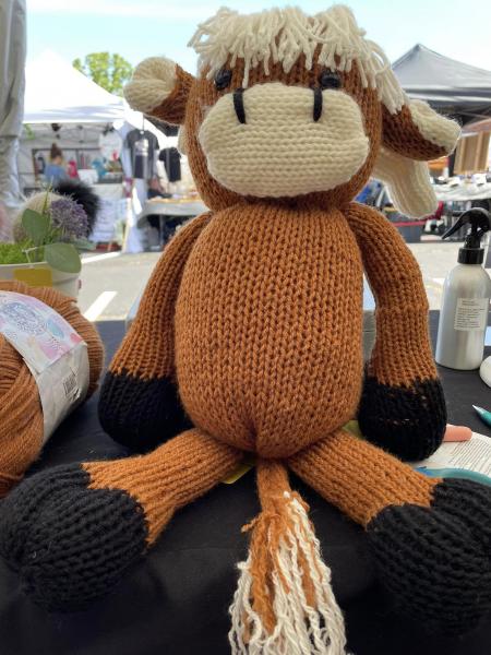 Highland Cow stuffed animal picture