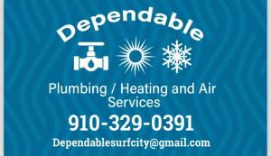 Dependable Plumbing/Heating & Air Services