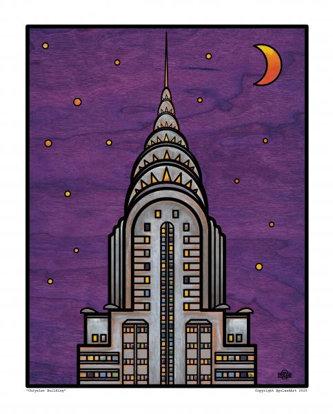 Chrysler Building 8x10" fine art print picture