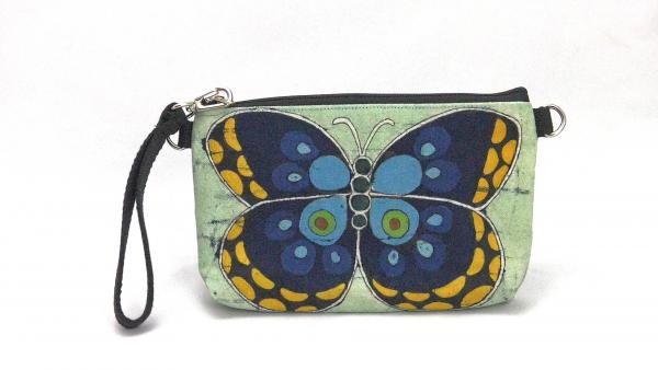 Blue Butterfly clutch picture