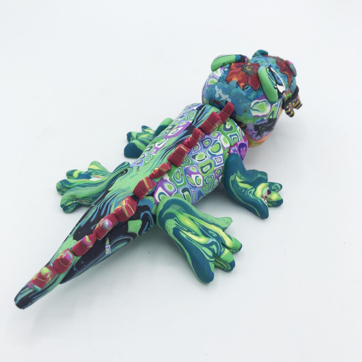 Alligator Polymer Clay Sculpture - Eventeny