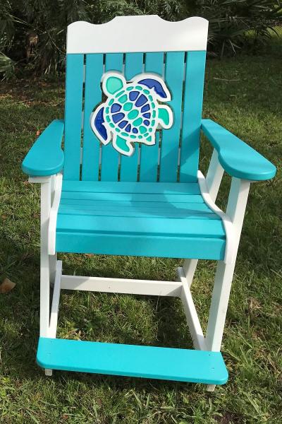 Turtle Back counter Chair