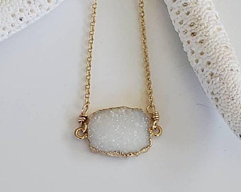 Drusy Necklace