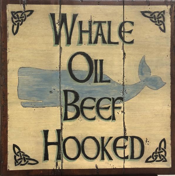 Hand painted wood signs picture