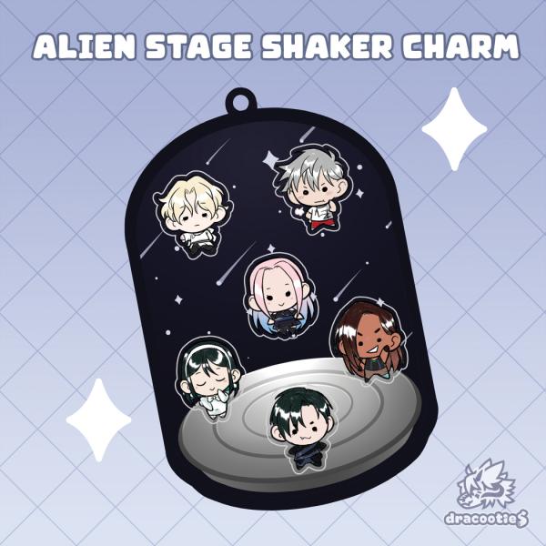 Alien Stage Shaker Charm