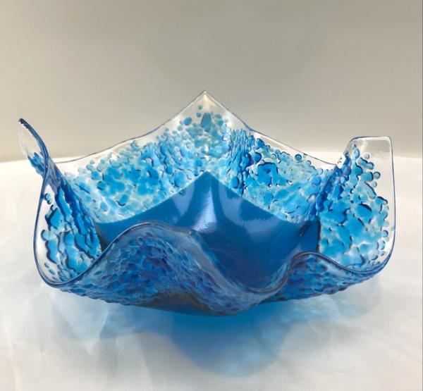 Blue Candle Holder/Vase/Bowl picture