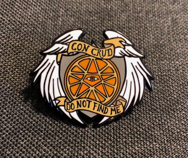 Protection From Con Crud - Enamel Pin picture