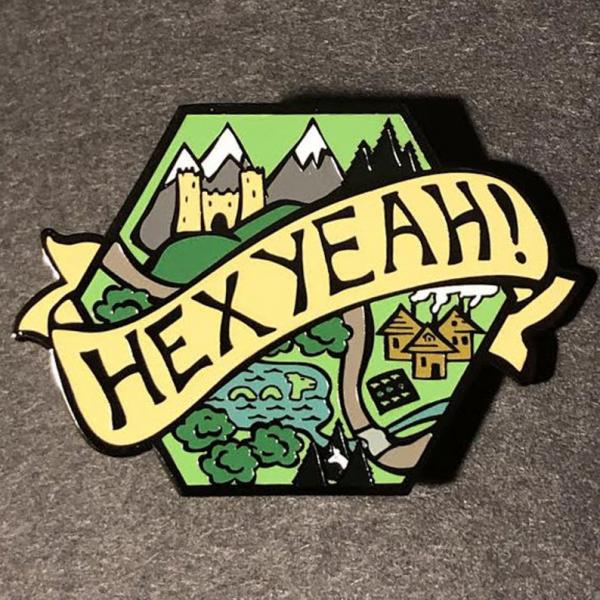Hex Yeah! - Enamel Pin picture