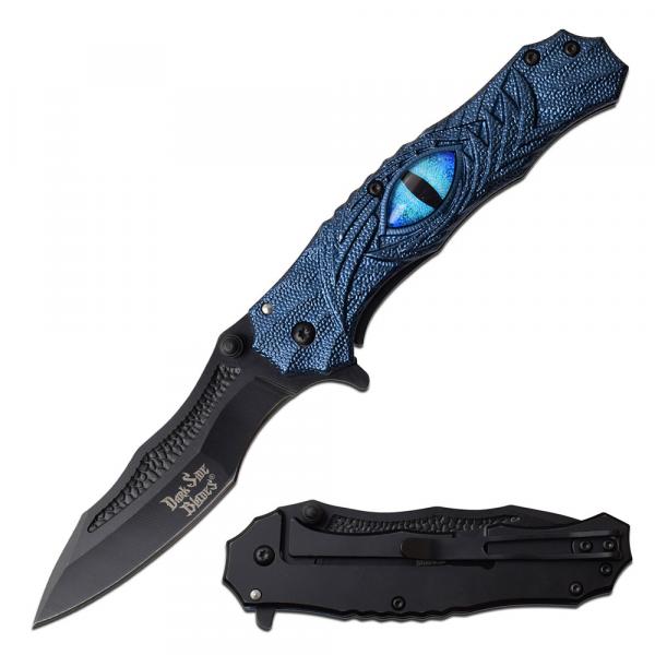 Dragon Eye Folding Knife, Blue picture