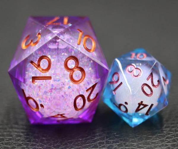 Liquid Core 33mm D20 Glitter picture