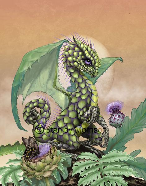 Garden Dragons (Veggies)Prints picture