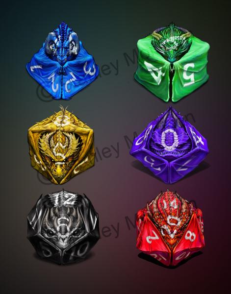 Dragon Dice Poster print picture
