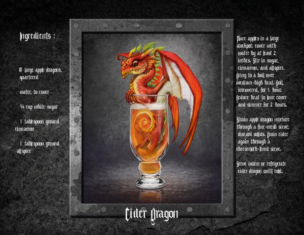 Drinks & Dragons Mixology 2025 Calendar picture